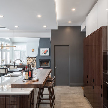 Contemporary Refinement Kitchen Design | Astro Design | Ottawa, Canada