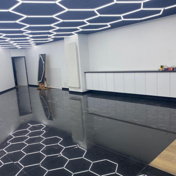 Rénovation d'un garage & showroom automobile