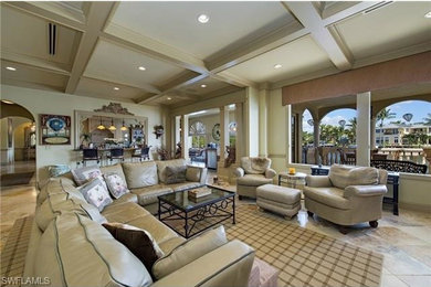 Inspiration for a timeless family room remodel in Miami