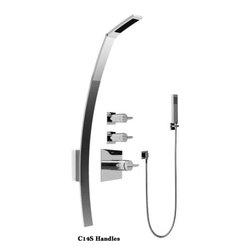 Graff Luna Trim for Thermostatic Shower Set with Handshower - Tub And Shower Faucet Sets