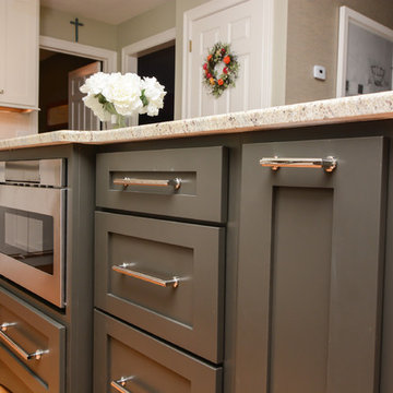 Showplace Two-Tone Kitchen