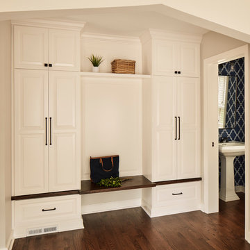 Traditional Kitchen + Rustic Lower Level Remodel