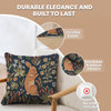 Medieval Rabbit Standing European Cushion Cover