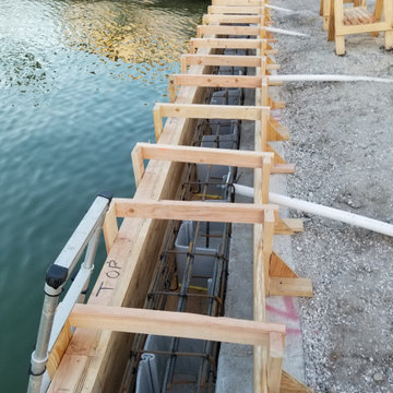 600 feet of seawall