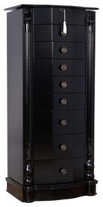 Florence Jewelry Armoire, Black