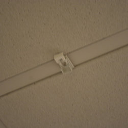 Bendable Rod for Acoustical Ceilings (Drop Down Grid Systems) Theater Room - Curtain Rods