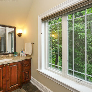 New Windows in Gorgeous Bathroom - Renewal by Andersen Greater Toronto, Ottawa &
