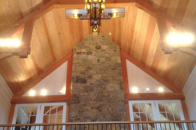 Example of an arts and crafts hallway design in Philadelphia
