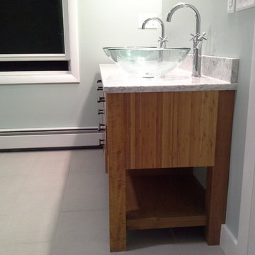 Custom Bamboo Vanity