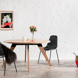 Mr Darcy - Solid Timber Round Dining Table - Dining Tables