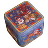 Candy Jar, Nougat, Chocolate Boxes, Cookie Tins, Tea Canister Square Tin, A8