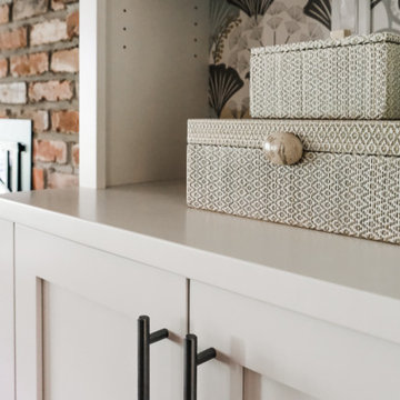 Built-In Wet Bar + Storage