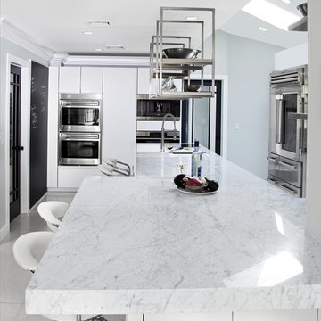 Restaurant Style Clean & Modern Kitchen