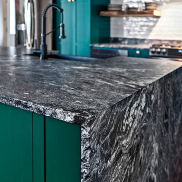 Arabian Nights Leathered Granite Countertops