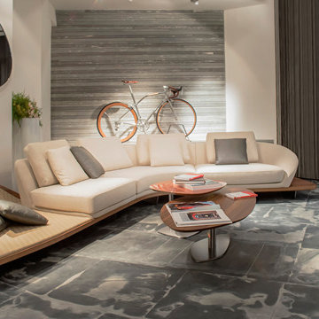 Selling: Segno Sofa, Seventy Coffee Tables, Vela Chair, Seventy Mirror