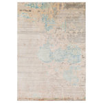 Livabliss - Ghislaine Area Rug 8'x11' - Displaying a stunning faded color design is the Ghislaine collection by Surya. Hand knotted with 50% art silk and 50% wool, this rug has a lustrous sheen for a luxurious shine. Add style to your home with this magnificent piece, it will definitely bring out the best in any room!