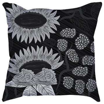 Flowers Buds Pillow Cover