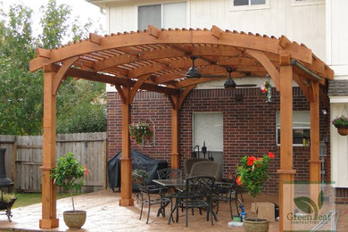 Inspiration for a rustic patio remodel in Houston