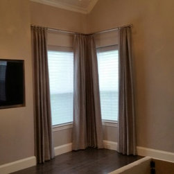 Custom Designed Draperies - Window Treatments