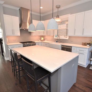 Kitchen Remodel at Dickens Ave. Chicago, IL
