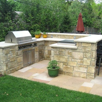 Outdoor Grilling Station