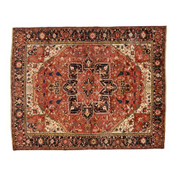 Semi Antique Heriz - Area Rugs