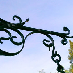 custom steel lanterns, bracket - Outdoor Decor