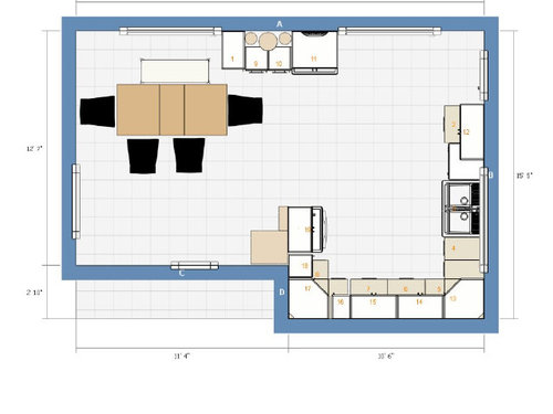 Dirty Kitchen Design Floor Plan | Kitchen Flooring