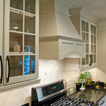 Kitchen remodel with computer desk