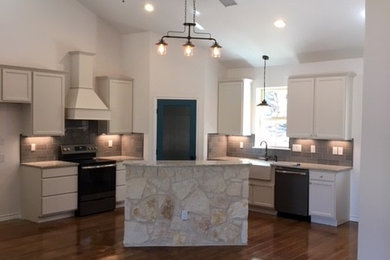 Inspiration for a transitional kitchen remodel in Other