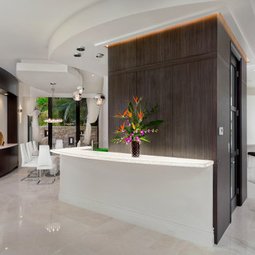 Textured Melamine Back Painted Glass