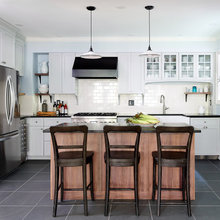 Slate floor and granite worktop