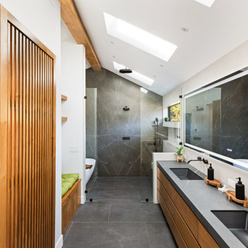 Modern spa - Master suite addition in Woodland Hills