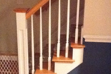 Elegant staircase photo in Boston