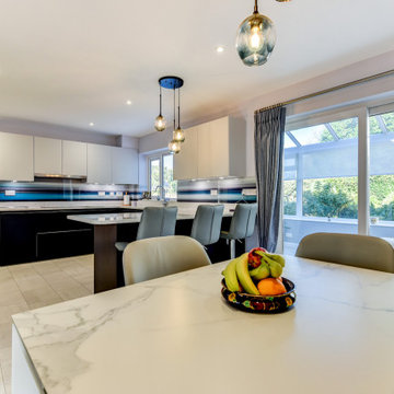 Reworked Bauformat Kitchen in Findon Village, West Sussex