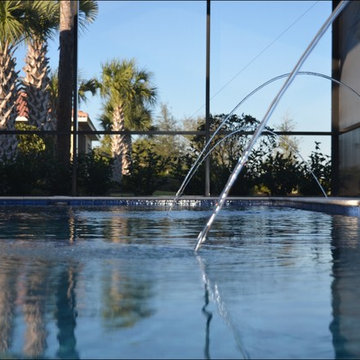 Travertine Swimming Pool