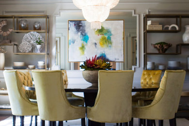 Inspiration for a traditional dining room in Atlanta.