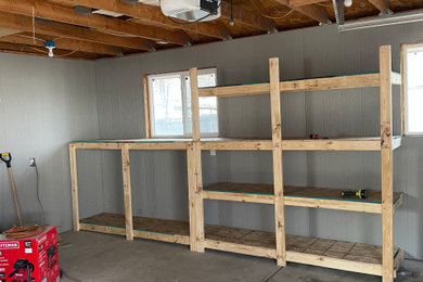 Inspiration for a timeless garage remodel in Omaha