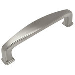 Cosmas - Cosmas 4390SN Satin Nickel 3-1/2&rdquo; CTC Cabinet Pull - 3-1/2" (89mm) Hole Centers
