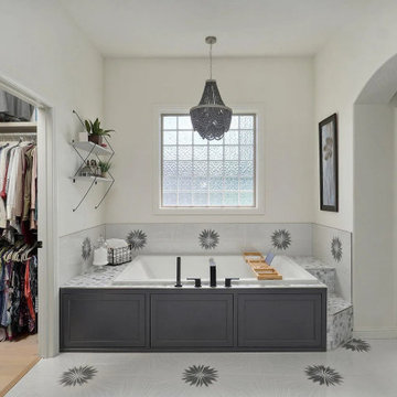 Alameda Bathroom Remodeling, Bold and Beautiful Master Bathroom