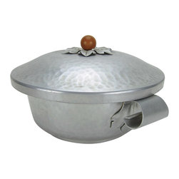J. Braun Deco Aluminum & Bakelite Covered Bowl - Tureens