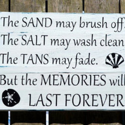 Handcrafted Beach House Decor Signs - Products