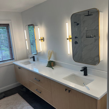 Kitchen Encounters custom tile shower