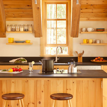 Solar Barn - Custom Kitchen Architecture
