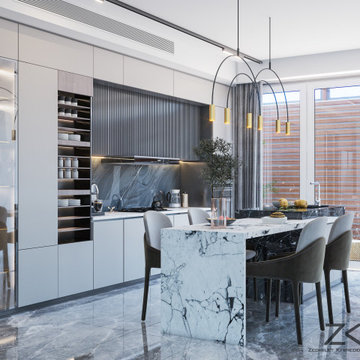 Villa Interior Design- Riyadh- KSA