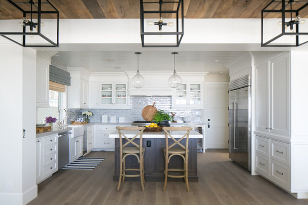 Beach Style Kitchen by Legacy Custom Homes