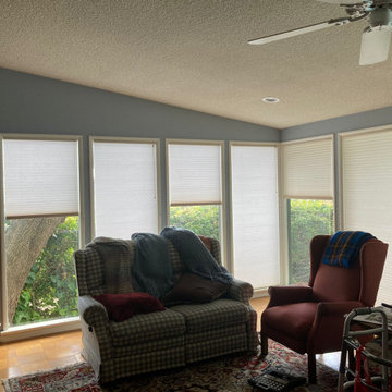 Custom Honeycomb Shades by Master Blinds