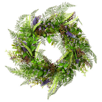 Vickerman 24" Green Maytime Wreath