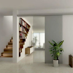 Custom Library - Display And Wall Shelves 