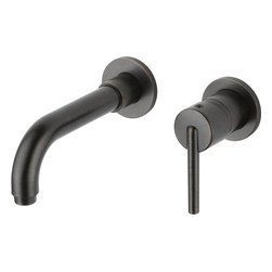 Delta Trinsic&reg; Wall Mount Lavatory Faucet - Bathroom Sink Faucets